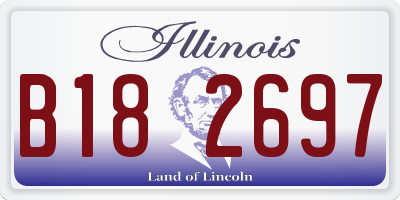 IL license plate B182697