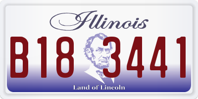 IL license plate B183441
