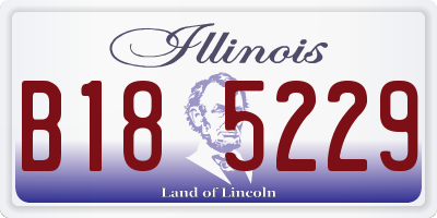 IL license plate B185229