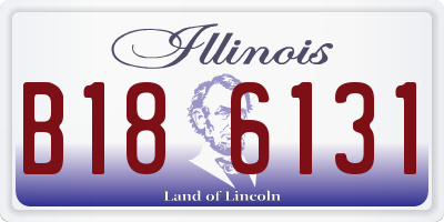 IL license plate B186131
