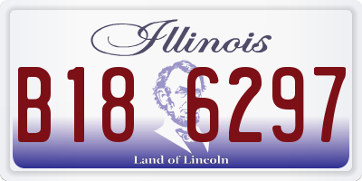 IL license plate B186297