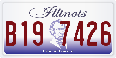 IL license plate B197426