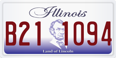 IL license plate B211094