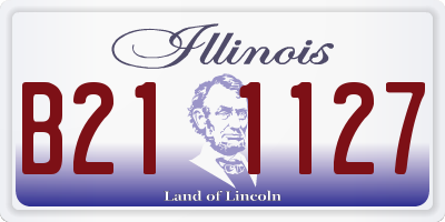 IL license plate B211127