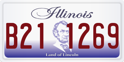 IL license plate B211269