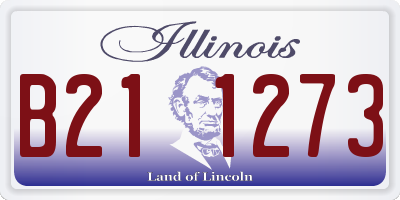 IL license plate B211273