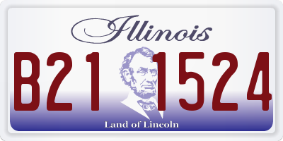IL license plate B211524