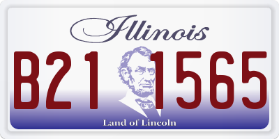 IL license plate B211565