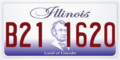 IL license plate B211620