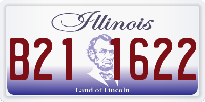 IL license plate B211622