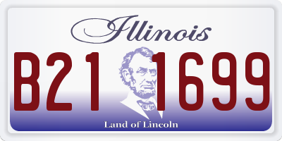 IL license plate B211699