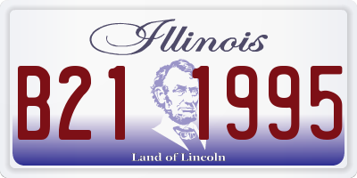 IL license plate B211995