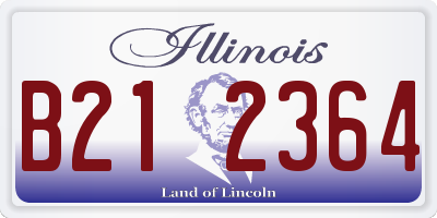 IL license plate B212364