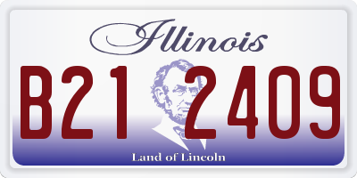 IL license plate B212409