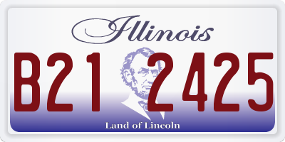 IL license plate B212425