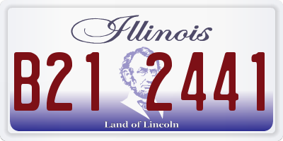 IL license plate B212441