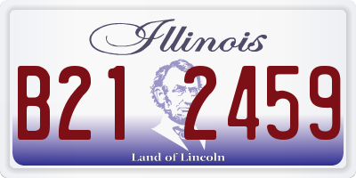 IL license plate B212459