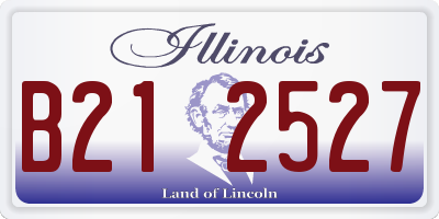 IL license plate B212527