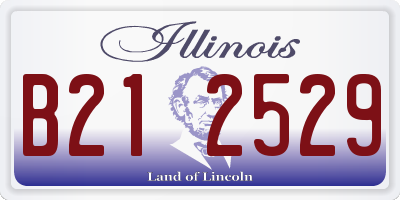 IL license plate B212529