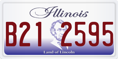 IL license plate B212595