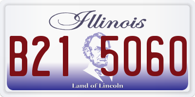 IL license plate B215060
