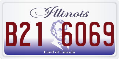 IL license plate B216069