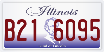 IL license plate B216095