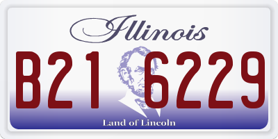 IL license plate B216229