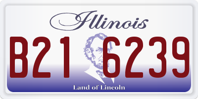 IL license plate B216239