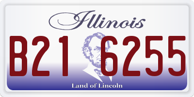 IL license plate B216255