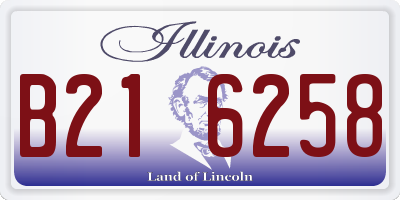 IL license plate B216258