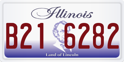 IL license plate B216282
