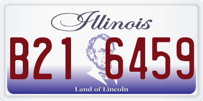 IL license plate B216459