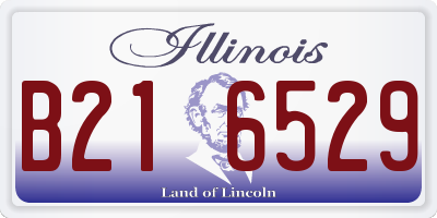 IL license plate B216529