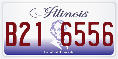 IL license plate B216556