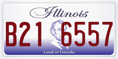 IL license plate B216557