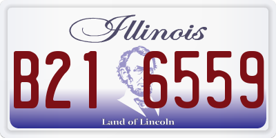 IL license plate B216559