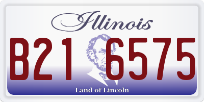 IL license plate B216575