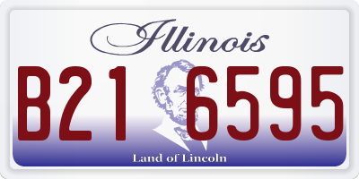 IL license plate B216595