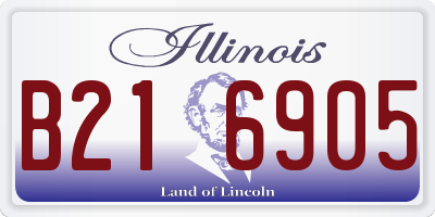 IL license plate B216905