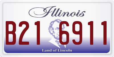 IL license plate B216911