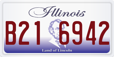 IL license plate B216942