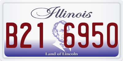 IL license plate B216950