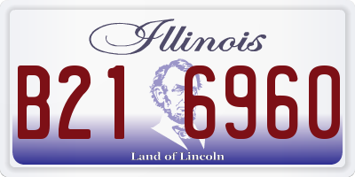 IL license plate B216960