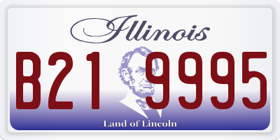 IL license plate B219995