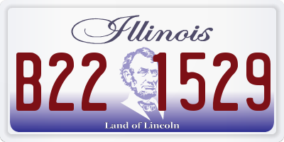 IL license plate B221529