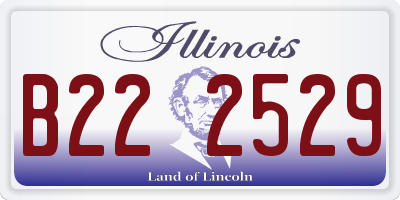 IL license plate B222529