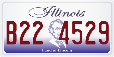 IL license plate B224529