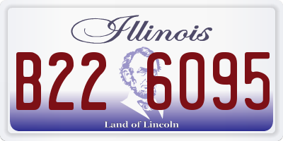 IL license plate B226095
