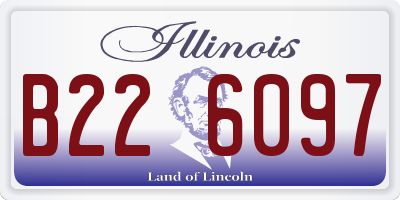 IL license plate B226097